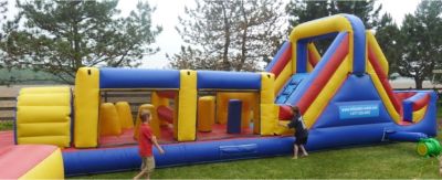 40' Inflatable Obstacle Course